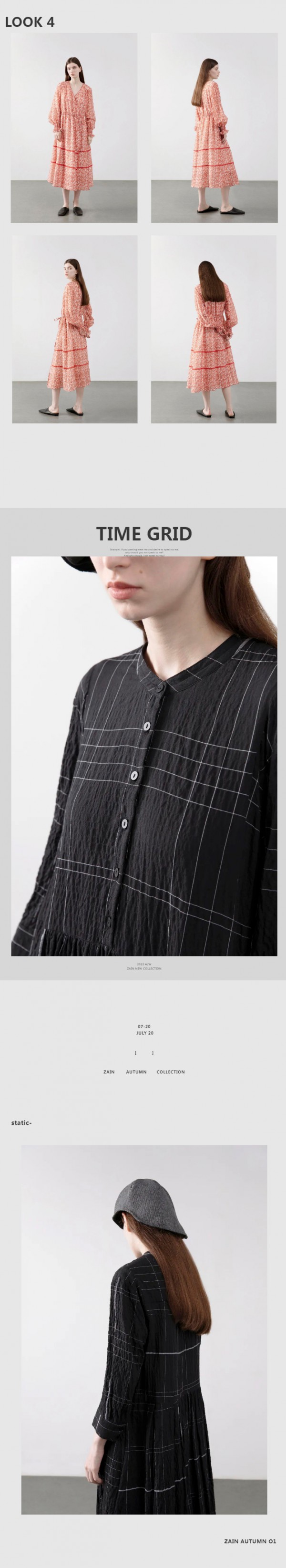 ZAIN 形上 |  美承在久 2022 Autumn 01系列上新