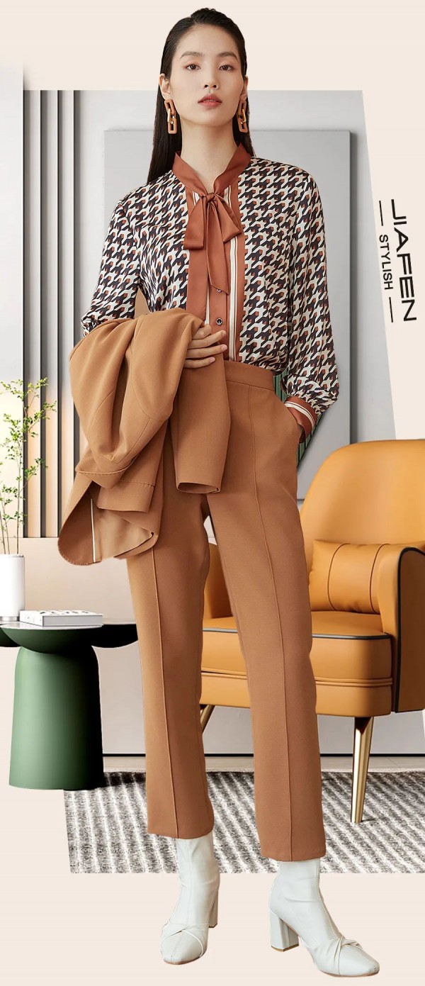 JIAFEN STYLISH佳纷时尚丨城市剪影•职场轻行