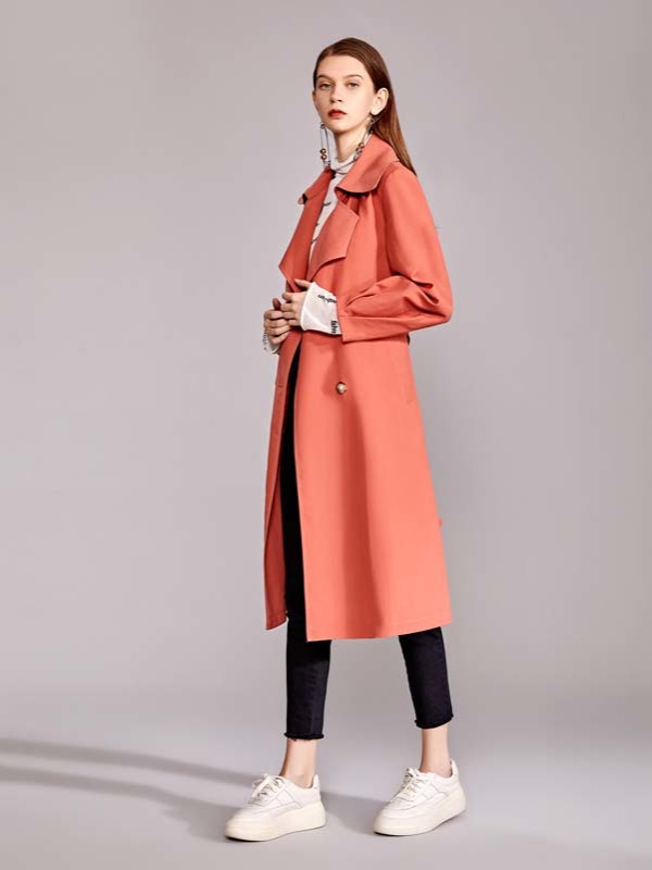 迪笛欧女装教你风衣怎么穿更高级?