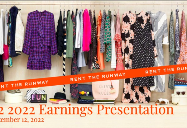 租衣平台 Rent the Runway 二季度收入大增64%