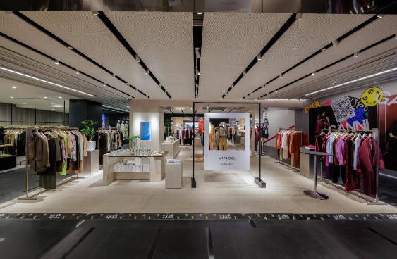 女装品牌Vince中国首店落户上海芮欧百货