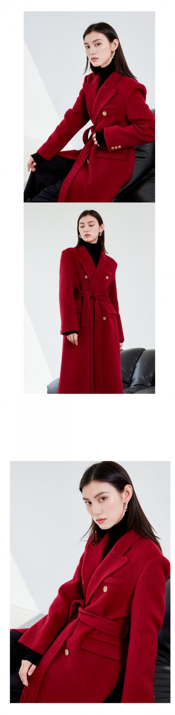 CYNCIA | 双面羊绒大衣,给你足够的温暖