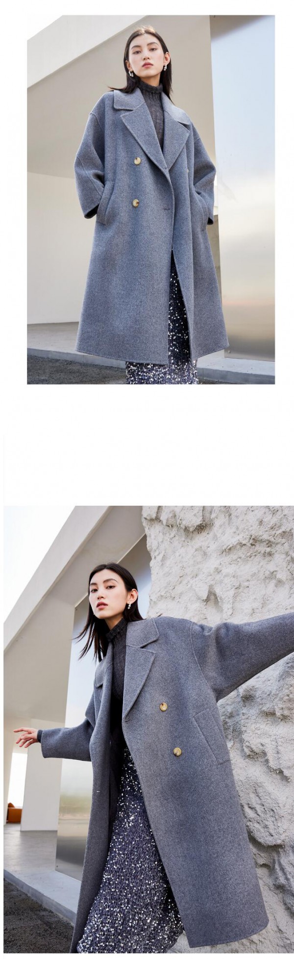 CYNCIA | 双面羊绒大衣,给你足够的温暖