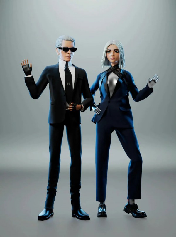 七匹狼旗下品牌KARL LAGERFELD虚拟人物首次亮相