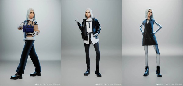 七匹狼旗下品牌KARL LAGERFELD虚拟人物首次亮相