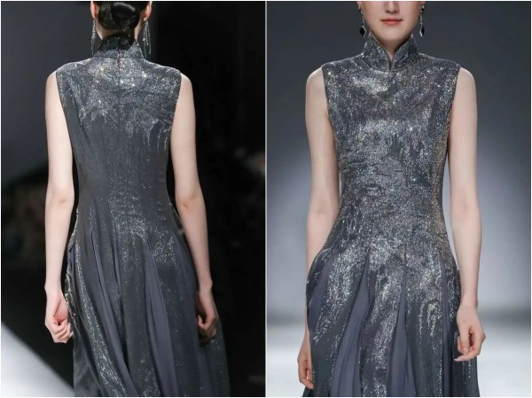 旗袍品牌蔓楼兰【游仙•梦】春夏高定SS2023上海时装周时尚发布