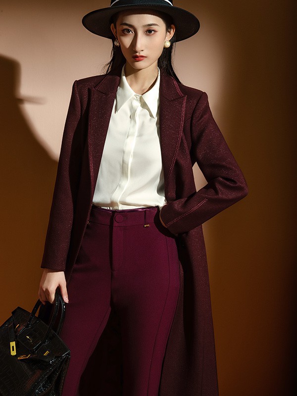 气场两米八的职业套装确定不来一套?