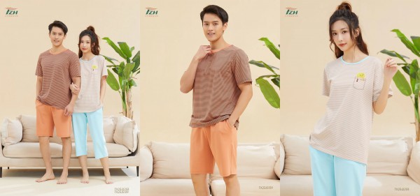 天竹家居 | 情侣家居服系列上新,情人节就要“宅”在一起!