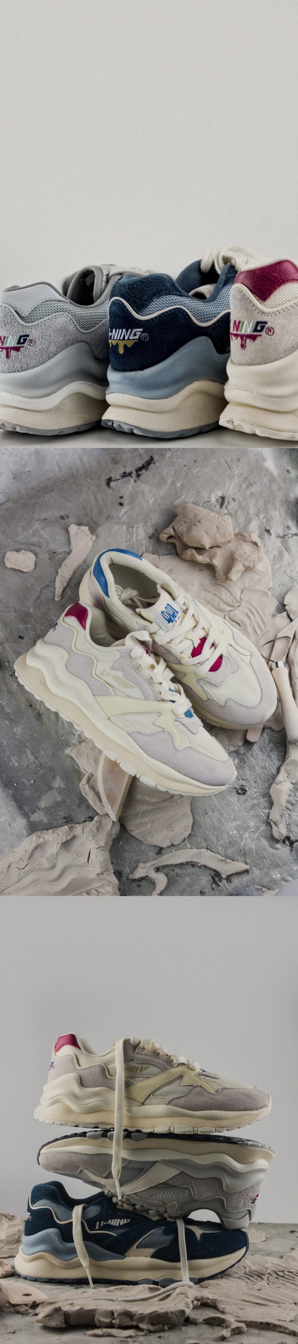 中国李宁发布全新鞋款「001 山海」