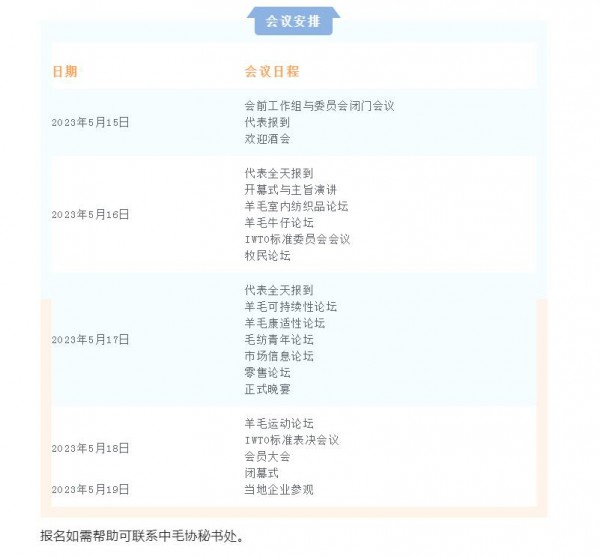 第92届国际毛纺大会将于日本京都召开