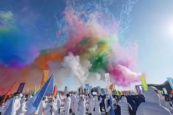 第十四届冬季运动会倒计时 呼伦贝尔推出特色羽绒服