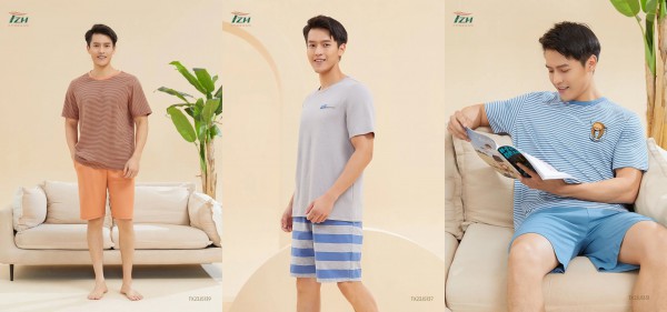 天竹| 男士生态抑菌家居服上新