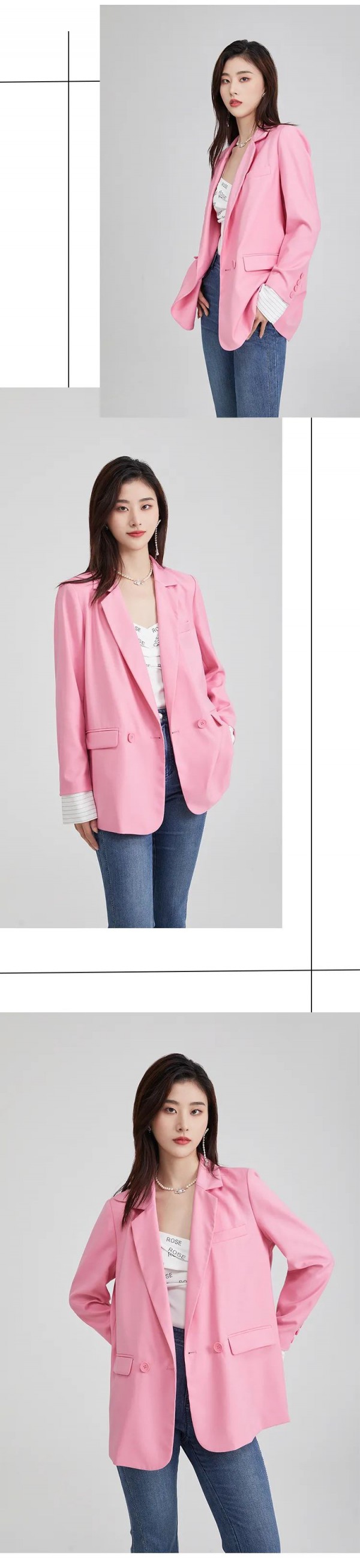 依妙 | 春日简雅西装look