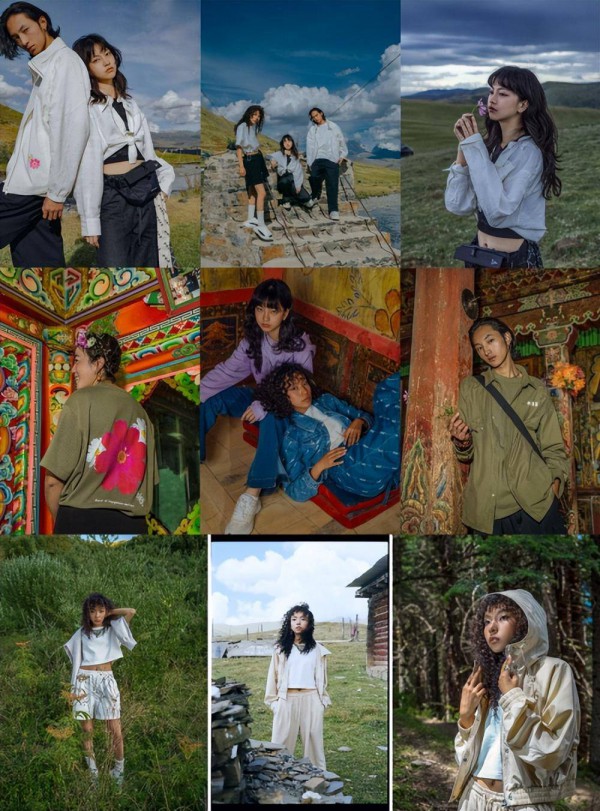 中国李宁发布「格桑花开」主题产品系列