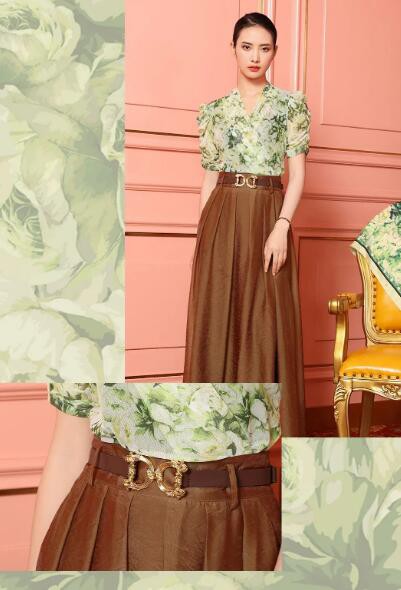 NEWFOUND纽方| 草木色牡丹印花搭配,提早入夏!