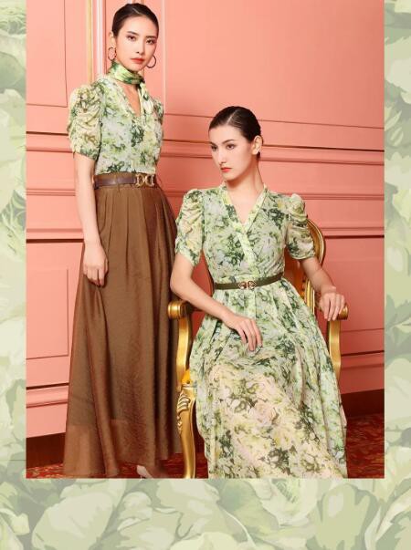 NEWFOUND纽方| 草木色牡丹印花搭配,提早入夏!