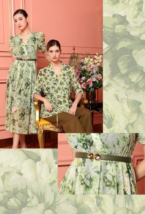 NEWFOUND纽方| 草木色牡丹印花搭配,提早入夏!