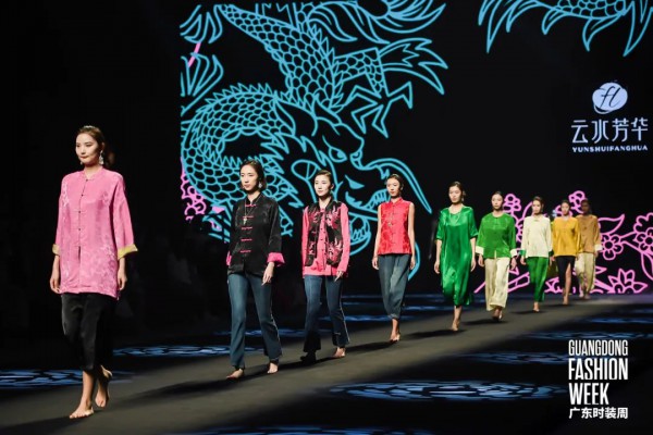 云水芳华国风女装携2023年春季新品首次登陆广东时装周