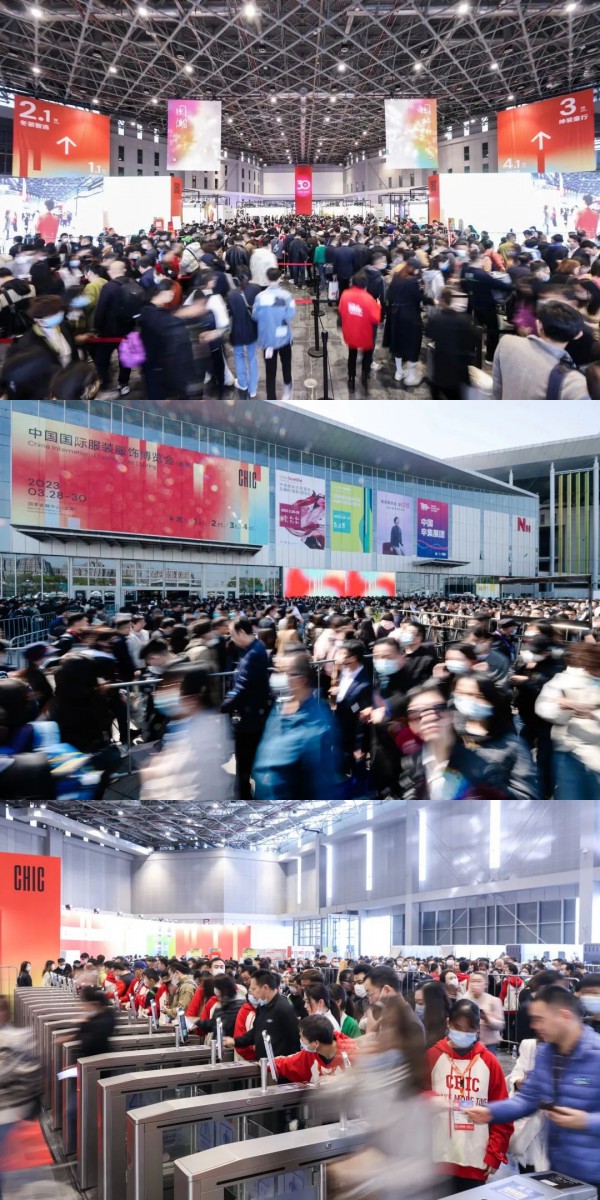 娅丽达,逸阳等河南服装品牌亮相CHIC 2023（春季）