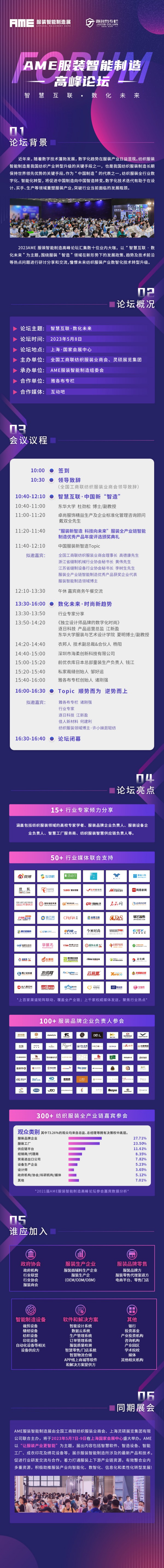 终于等到你!2023AME服装智能智造高峰论坛>>>强势回归