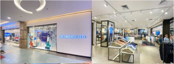 印尼佐丹奴位于 Mal SKA Pekanbaru 的旗舰店完成扩充搬迁