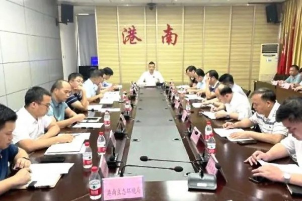 港南区加快桥圩羽绒园区项目建设