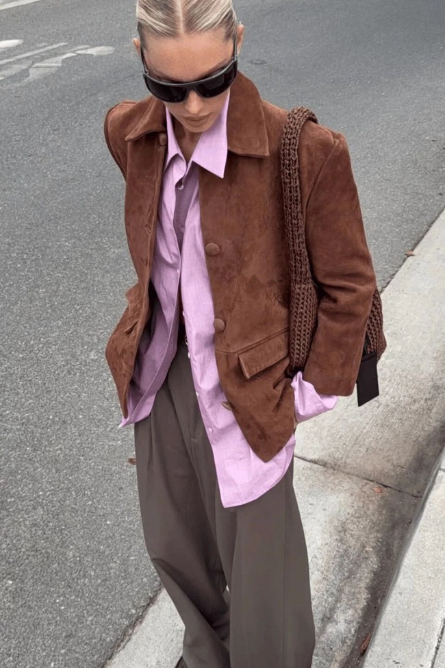 本季粉色的四种优雅穿搭方式