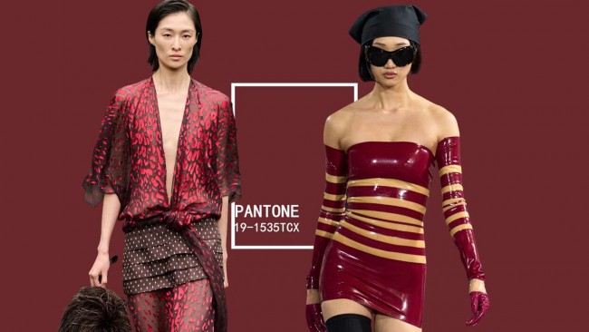 2026春夏女装流行色:樱桃红