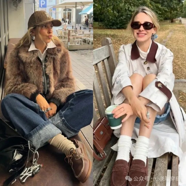 秋冬选这3双“棕色鞋”,百搭时髦,太好穿