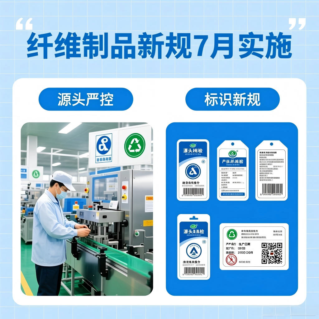 纤维制品新规7月实施,源头严控,标识新规重塑行业规则