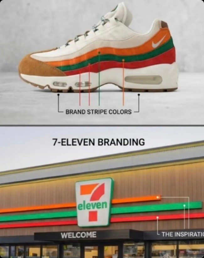 7-11起诉耐克,指控其新鞋配色抄袭7-11标志性颜色