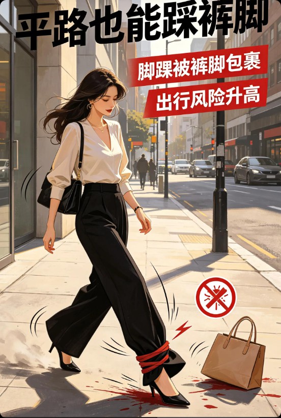 全网炸锅!Zara阔腿裤被曝存致命隐患,多国消费者摔断骨