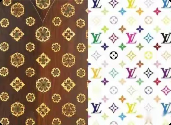 LV把唐朝传入日本的宝相花注册成商标,反手禁止中国人使用