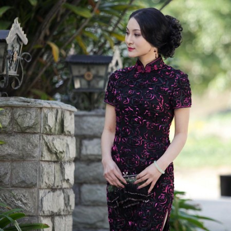 华人礼服2011新款旗袍