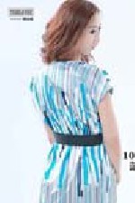 特加依-Q1026淑女束腰连衣裙折扣女装进货