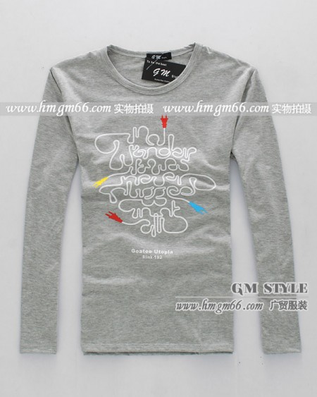 2012秋冬装男装纯棉男装T恤批发全棉男装上衣批发低价男上装批发纯棉男上装批发