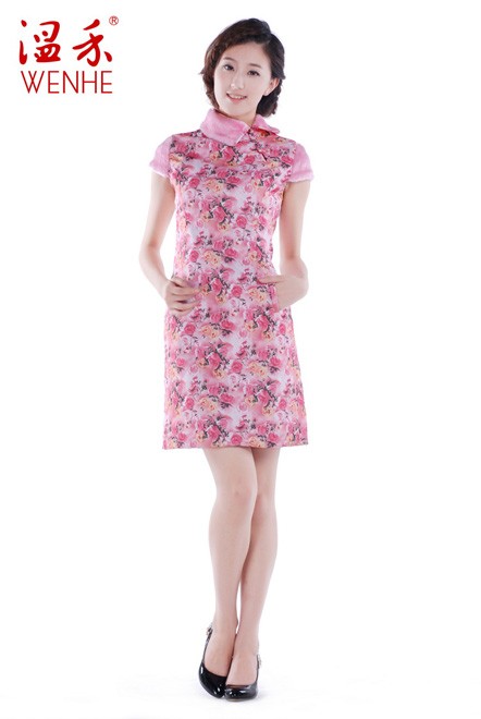 温禾2012秋冬装旗袍