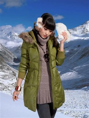 北迪2012秋冬装羽绒服