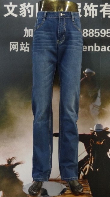 文豹2013秋冬装牛仔服