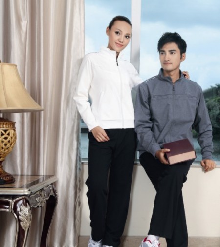 2013秋冬装思腾休闲针织套装29979 灰色