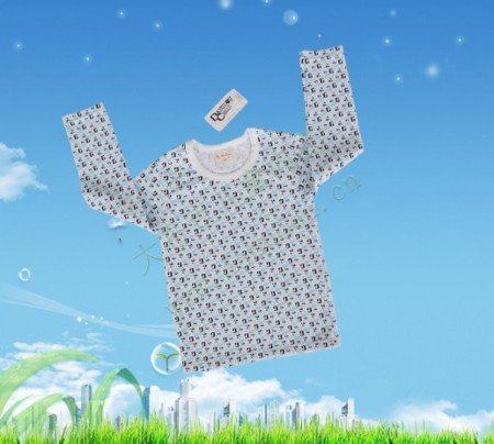 大布豆2013新款外贸全棉儿童内衣 天津外贸童装内衣