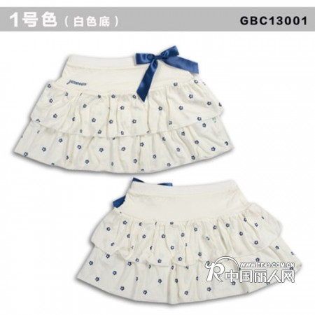 zaxwear2013春夏装001粉色100%纯竹纤维女孩夏季短裙蝴蝶结蛋糕裙新款zaxwear童