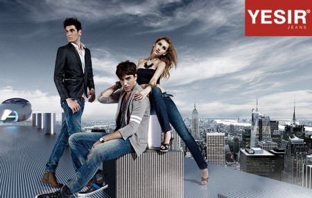 DIYIBAN2013新款牛仔服