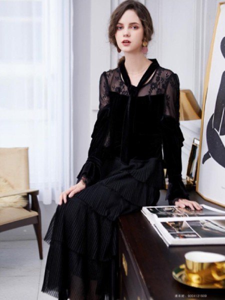 莉雅莉萨2019秋冬装女装