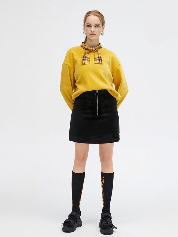 爱居兔2019秋冬装女装