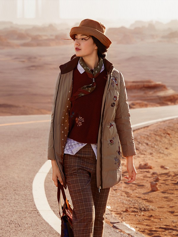 渔牌2019秋冬装女装