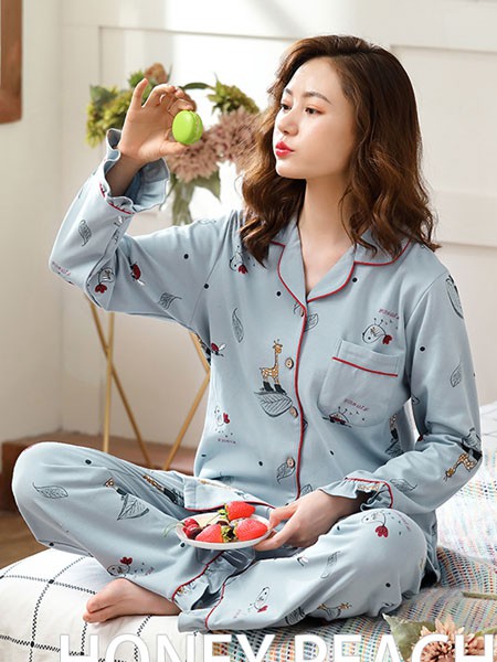 猫人2019秋冬装家居服