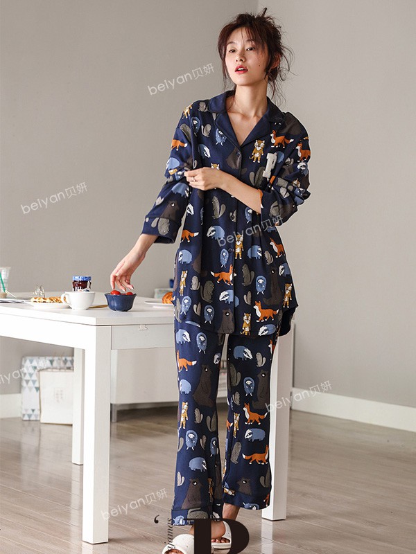 贝妍2019秋冬装家居服