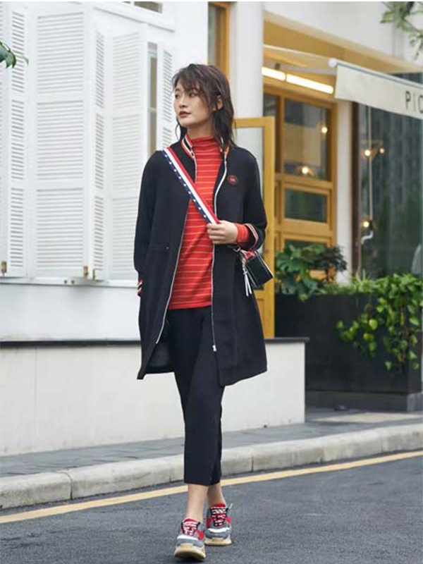 声雨竹2019秋冬装女装