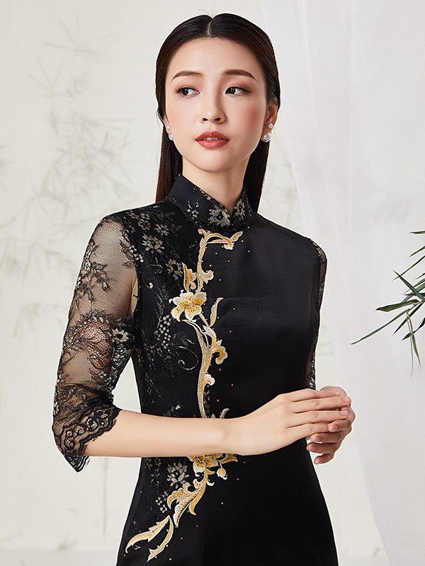 巴蒂米澜2019新款旗袍